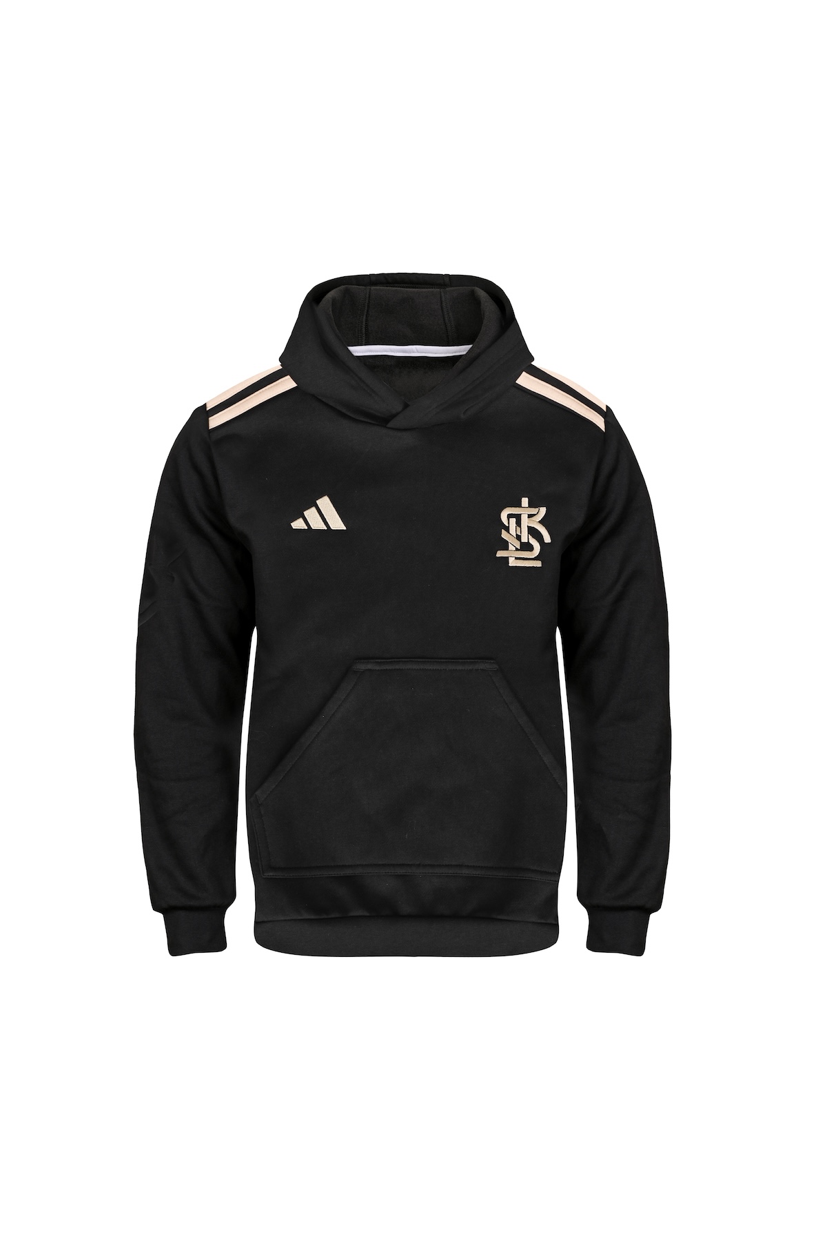 BLUZA DZIECIĘCA Z KAPTUREM ADIDAS CZARNA