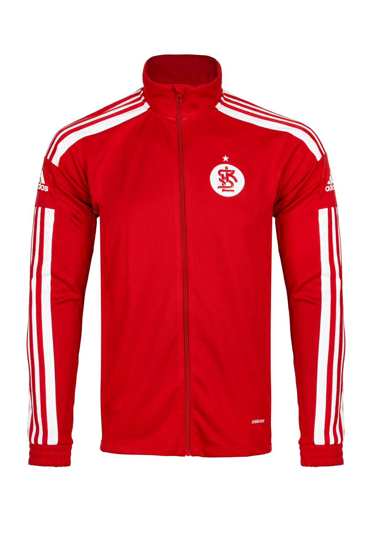 BLUZA SQUADRA ROZPINANA ADIDAS CZERWONA