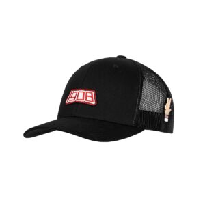 CZAPKA TRUCKERKA CZARNA 1908 x „Ł”