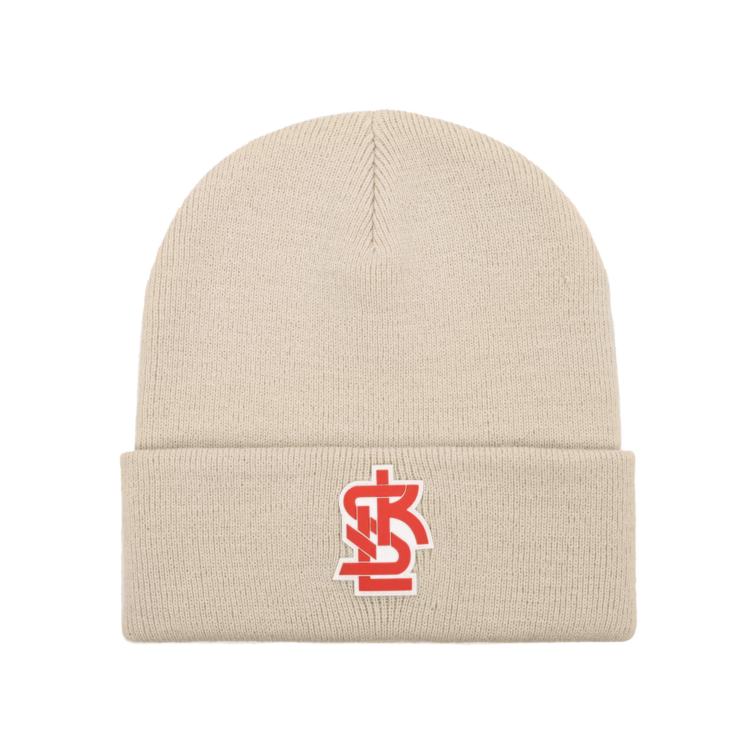 CZAPKA ZIMOWA BEŻOWA ŁKS