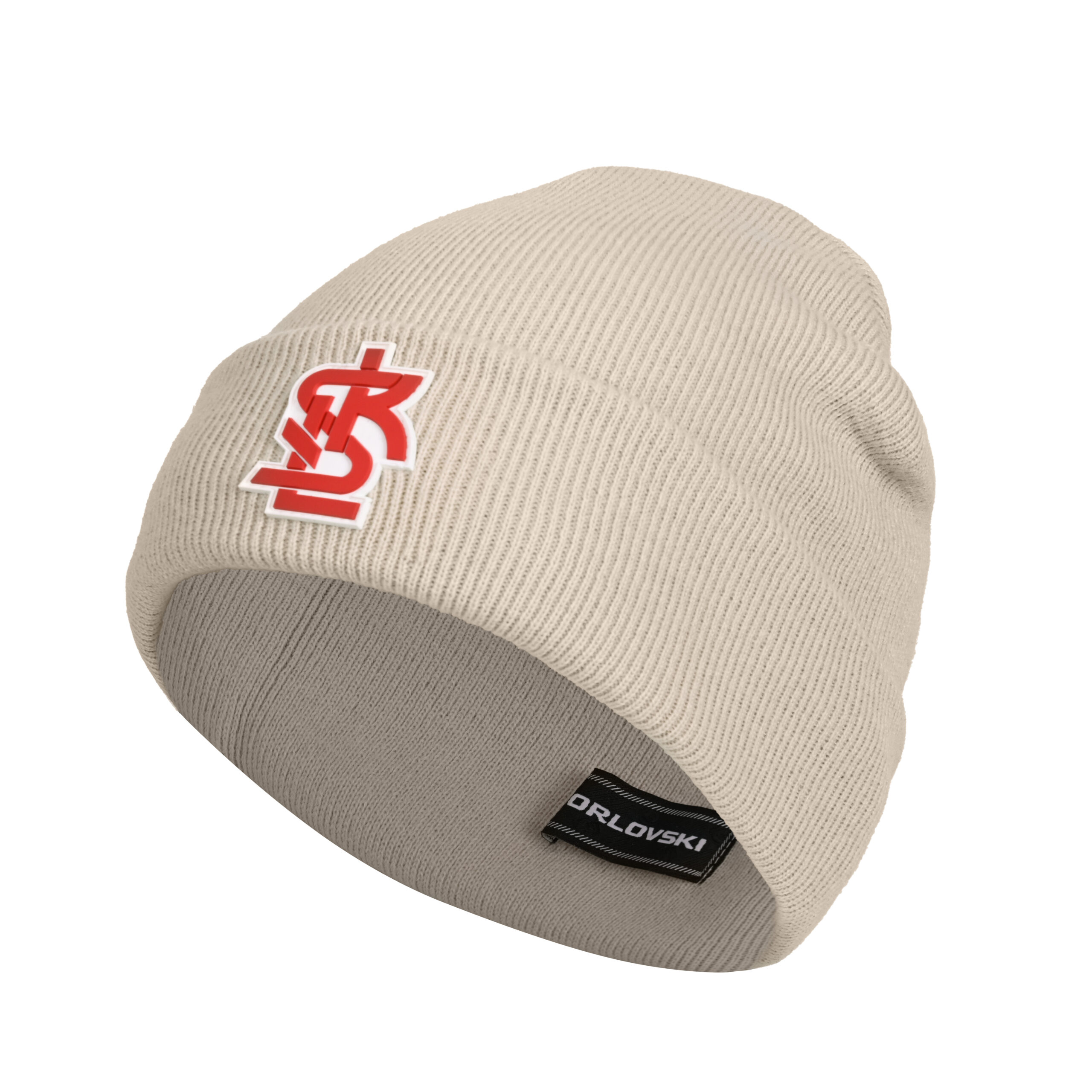 CZAPKA ZIMOWA BEŻOWA ŁKS