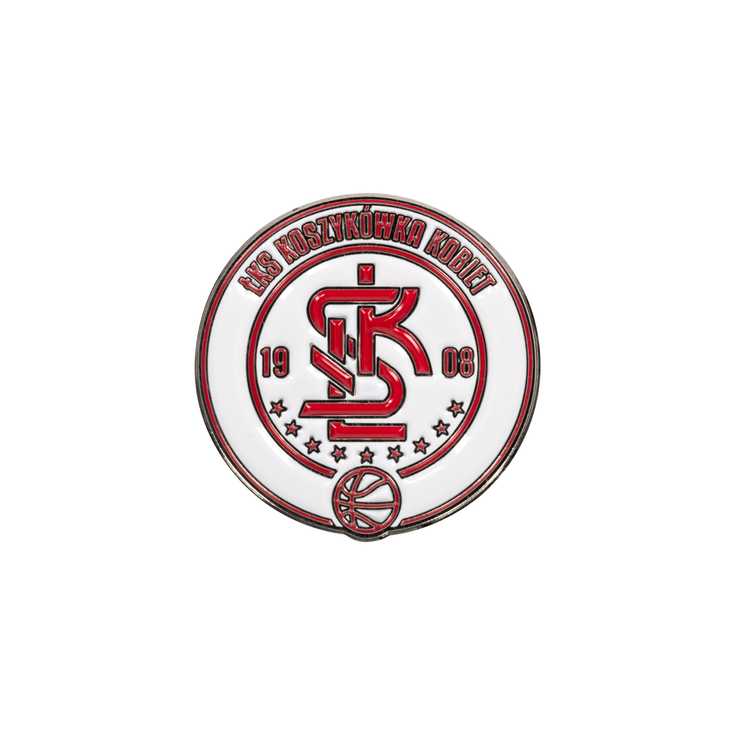 Przypinka ŁKS Koszykówka Kobiet