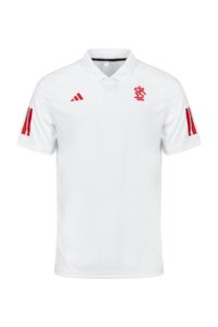 KOSZULKA POLO BIAŁA ADIDAS