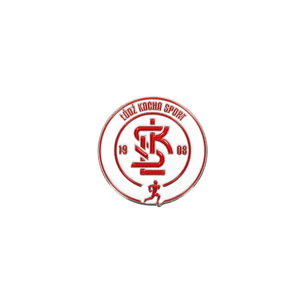 PRZYPINKA ŁÓDŹ KOCHA SPORT